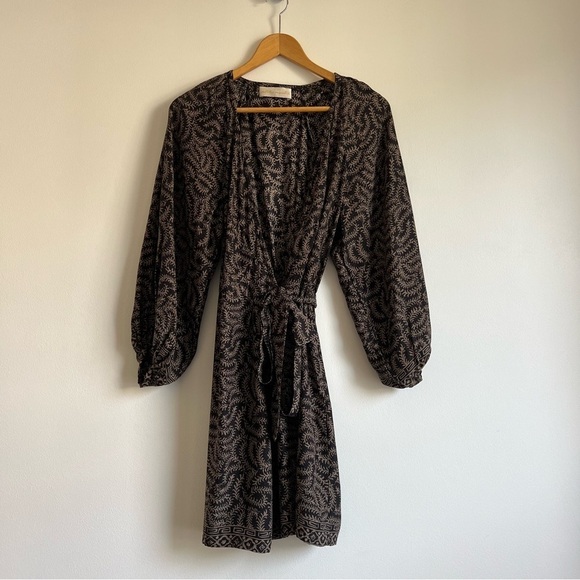 Natalie Martin Stephanie Dress in Fern Print Expresso - Picture 6 of 16